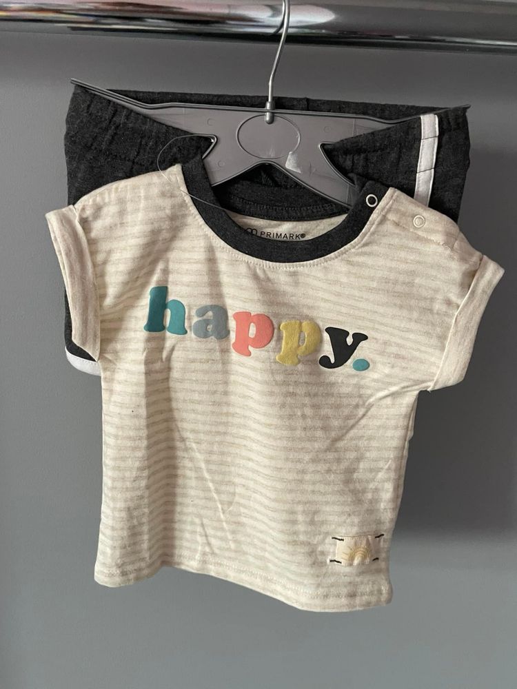 Zestaw niemowlęcy Happy Primark rozmiar 68