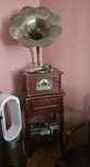 Gramofon -odtwarzacz cd- retro