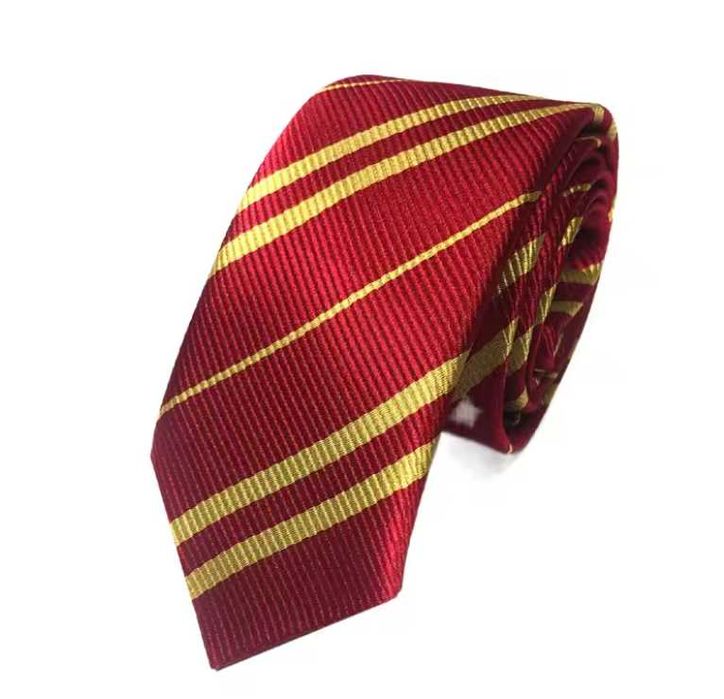 Krawat Gryffindor Harry Potter czerwony czerwono-złoty