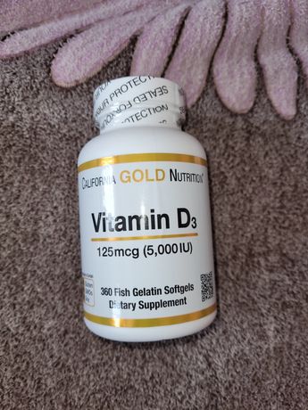 Вітамін D3 California Gold Nutrition

125 мкг (5000 МО)