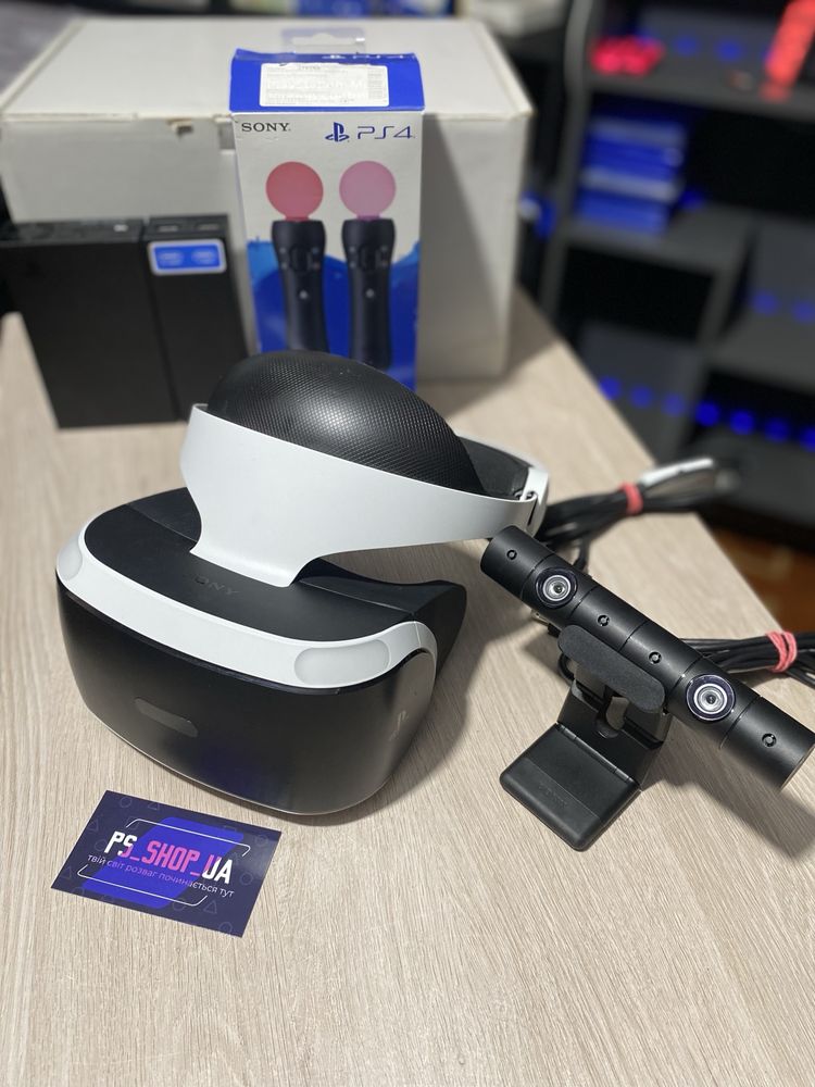 VR окуляри PlayStation 4 ps5 VR очки очки виртуальной реальности