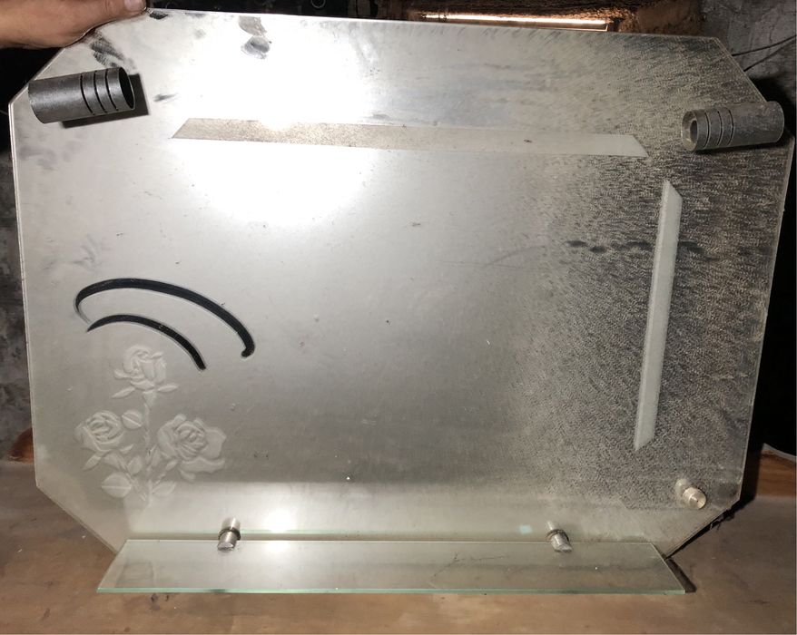 Espelho casa de banho WC com iluminacao