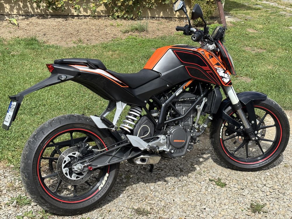 KTM Duke 125 kat. B