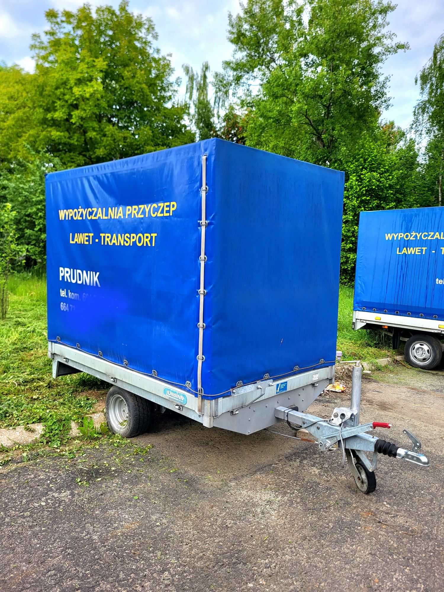 Przyczepka samochodowa SAM lekka Aluminiowa Dmc 1300kg