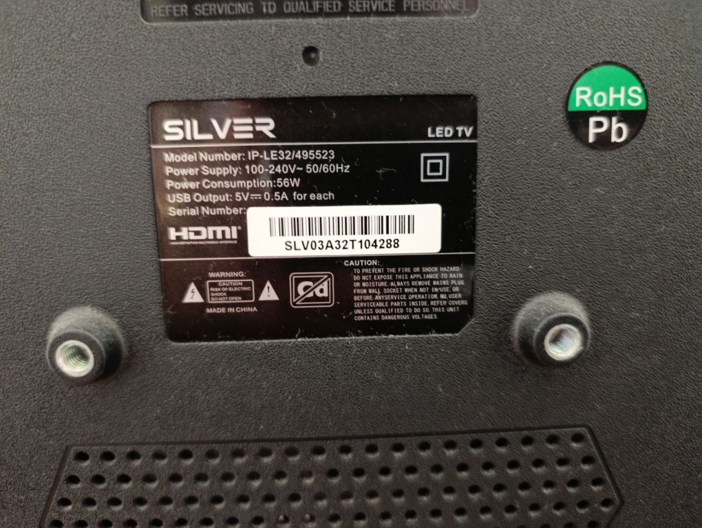 Vendo TV Silver de led  32 polegadas
