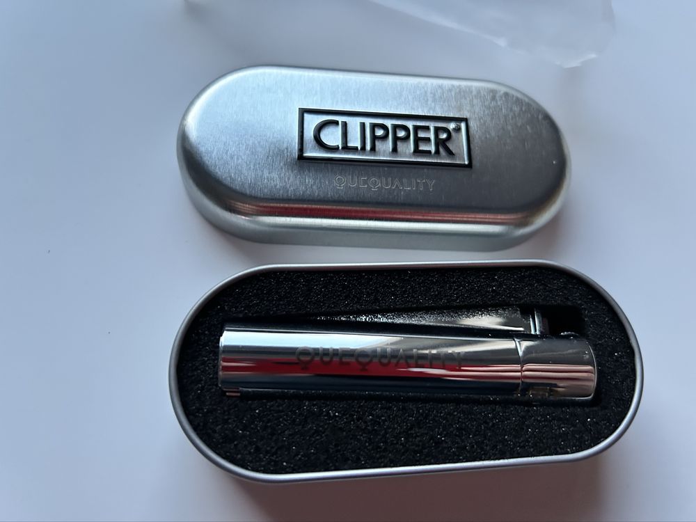 Zapalniczka QueQuality Clipper Quebonafide srebrna