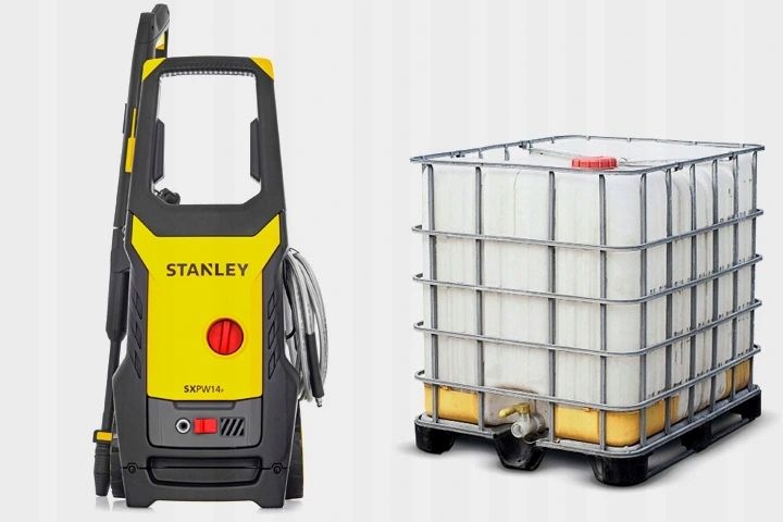 Myjka Ciśnieniowa Stanley 170 Bar Turbo Nowy Model Mocna Aluminiowa Po