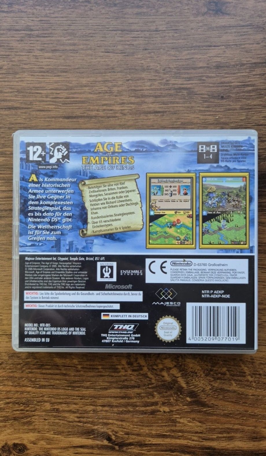 Gra Age Of Empires The Age Of Kings Nintendo DS