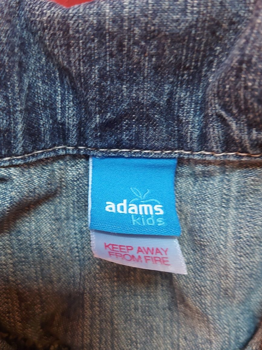 Sukienka jeans dziewczęca rozmiar 80 firma Adams kids