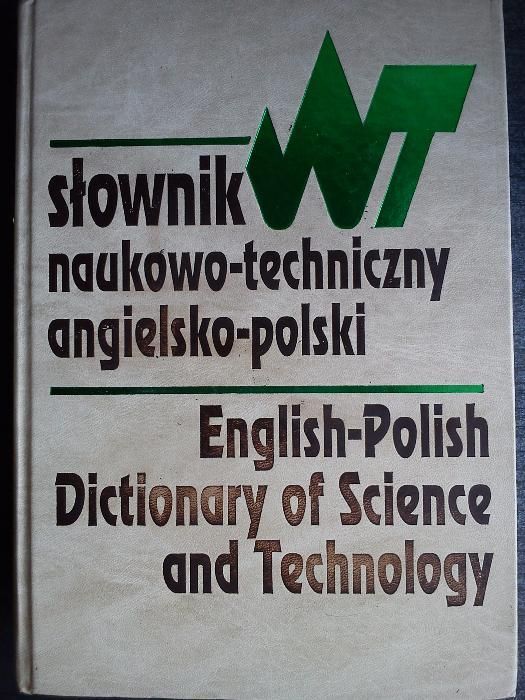 Słownik naukowo-techniczny niemiecki/angielski/polski