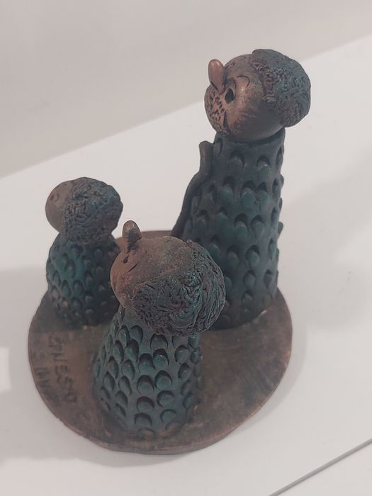 Presépio barro 3 figuras