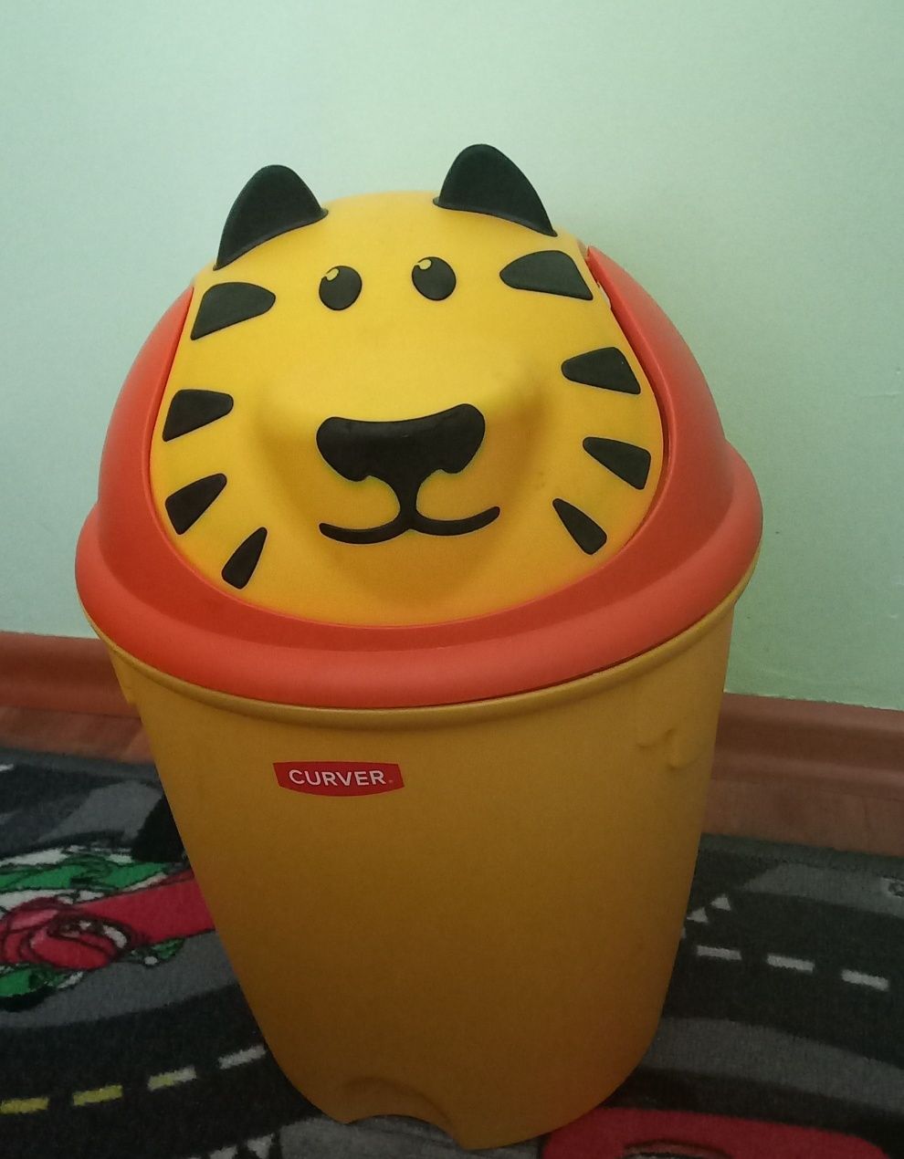 Kosz na śmieci Żaba Tygrys Dziecięcy 12l Curver