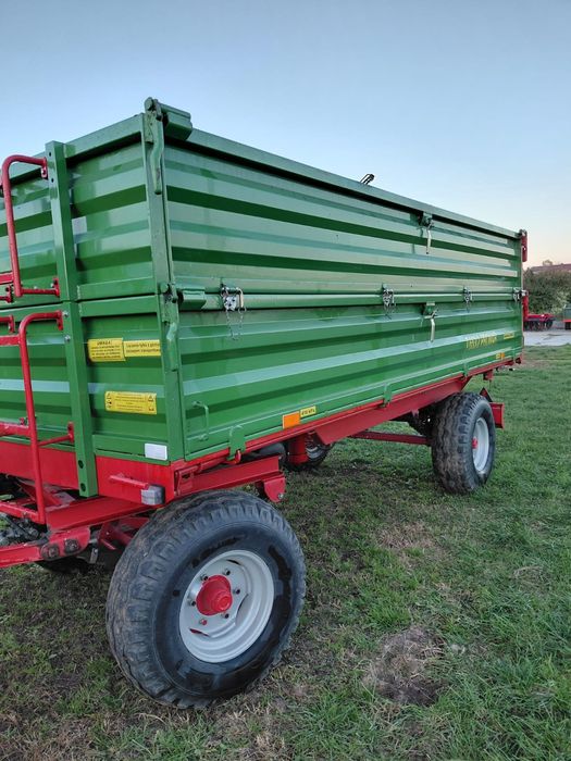 Przyczepa Pronar P653/2 6t wywrotka, Zasław, Autosan D55