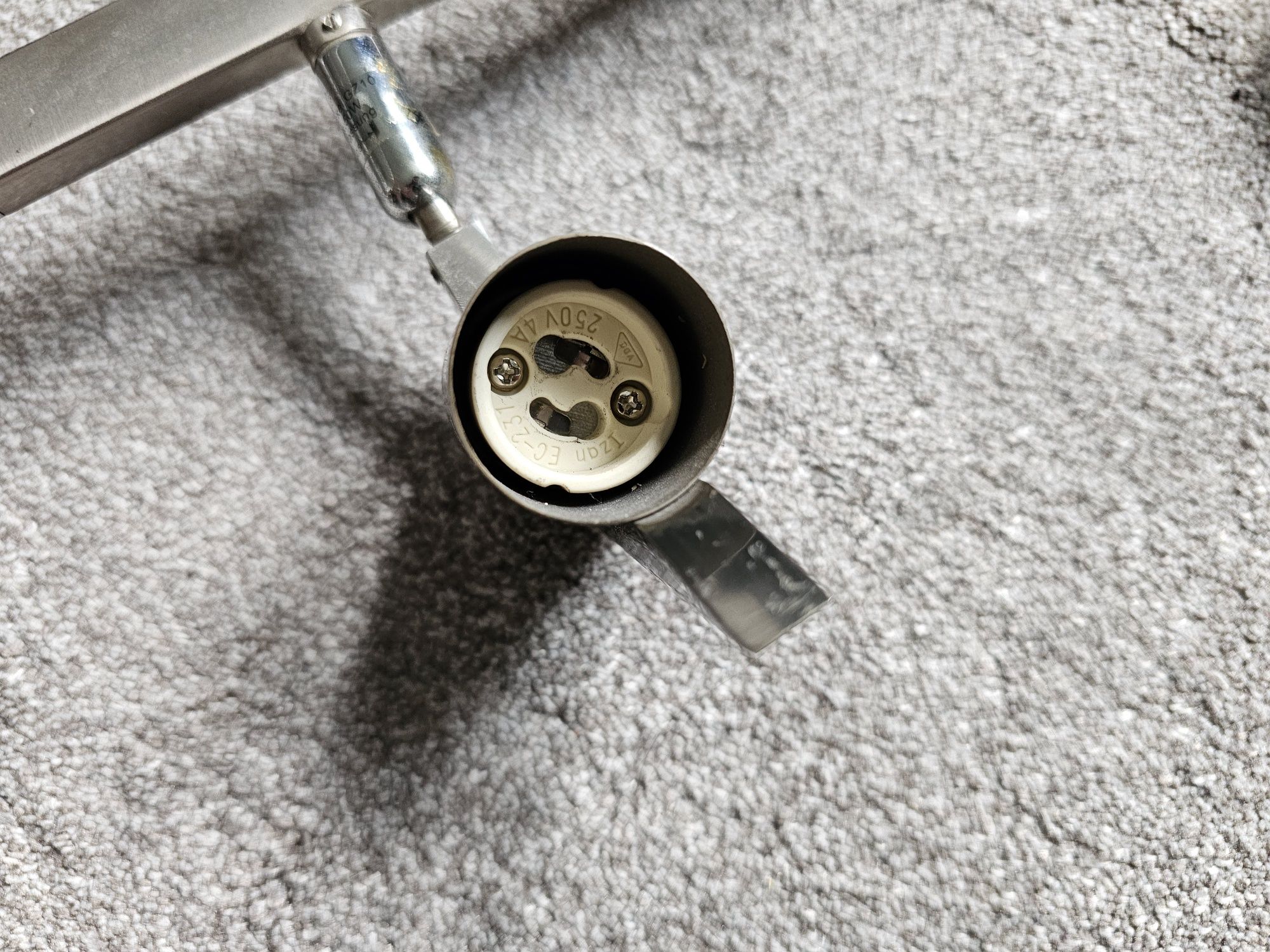 Lampa ścienna regulowana na dwie żarówki GU10