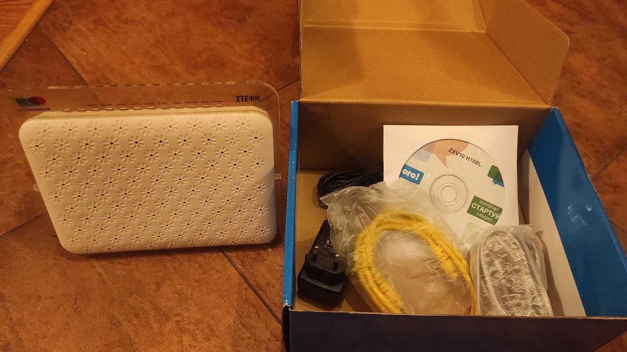 Модем ADSL ZXV10 H108L