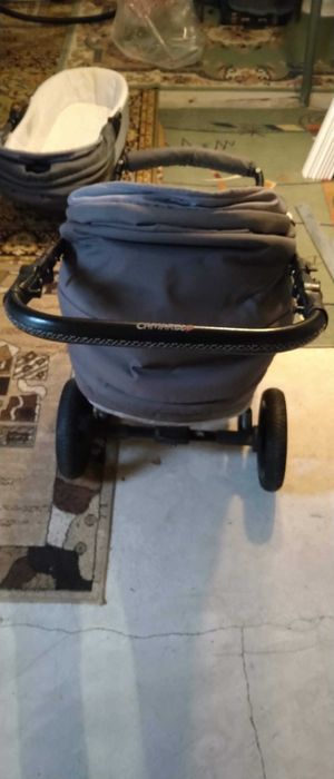 Wózek dzięcięcy 3 w 1 Camarelo szary