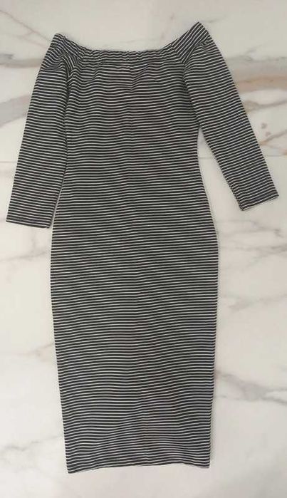 Sukienka w paseczki Zara S 36