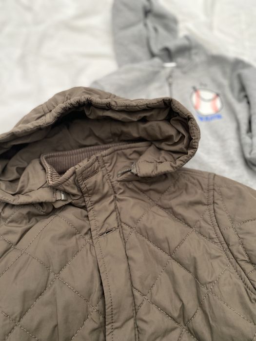 Conjunto menino 1-2 anos Parka, botas tenis, calcas