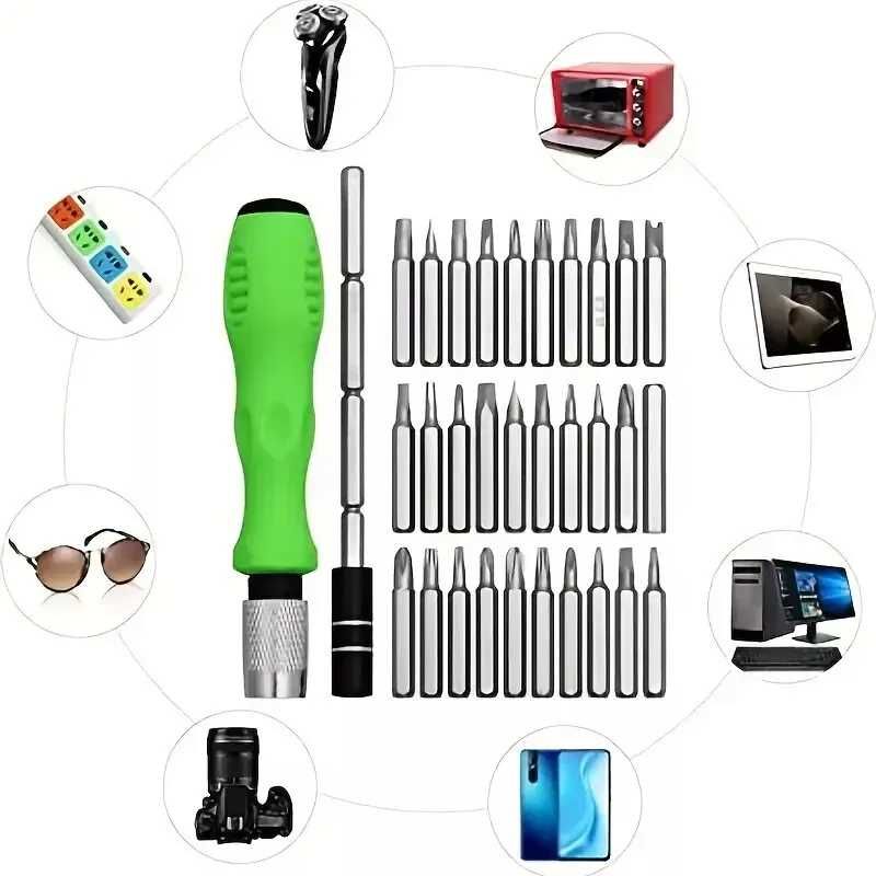 Kit de Chave de Fenda de Precisão 32 em 1