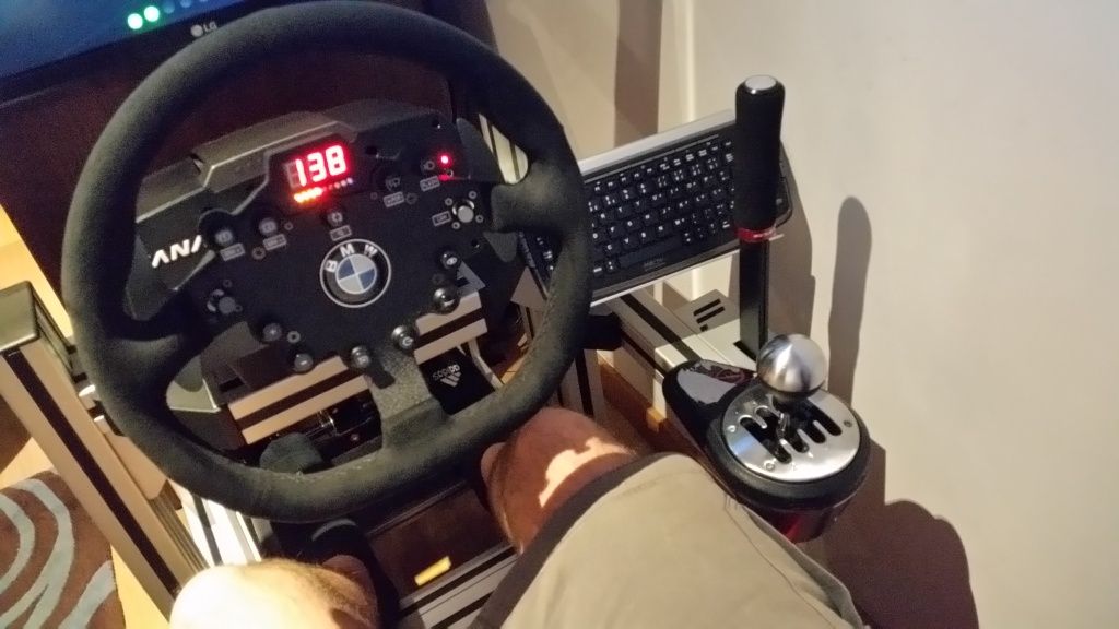 Travão de mão homemade para base/pedais Fanatec