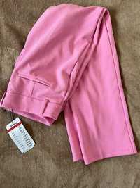 Spodnie różowe Sinsay rozm. S 36 NOWE z metką z szerokimi nogawkami