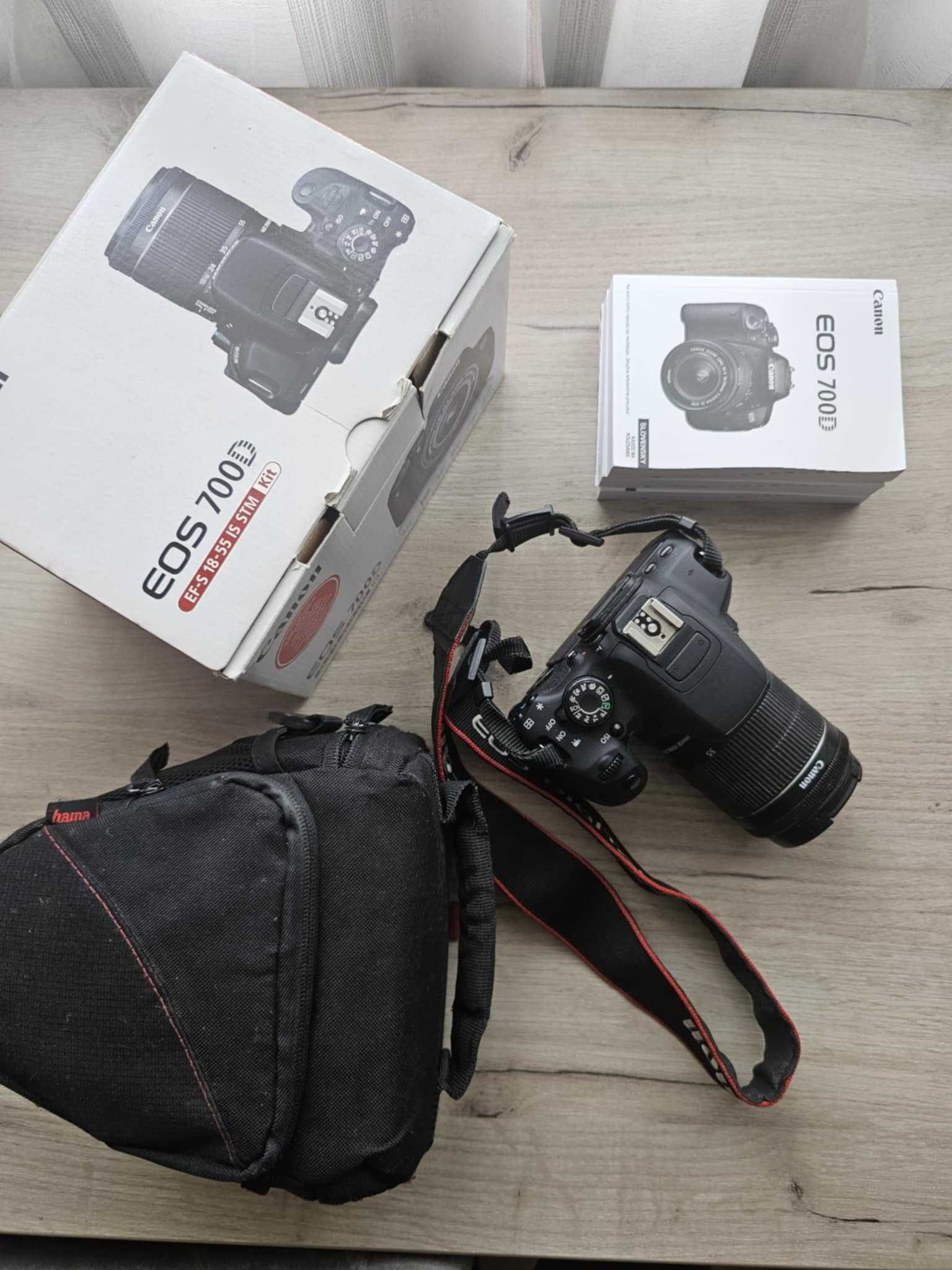 Aparat lustrzanka Canon EOS 700d