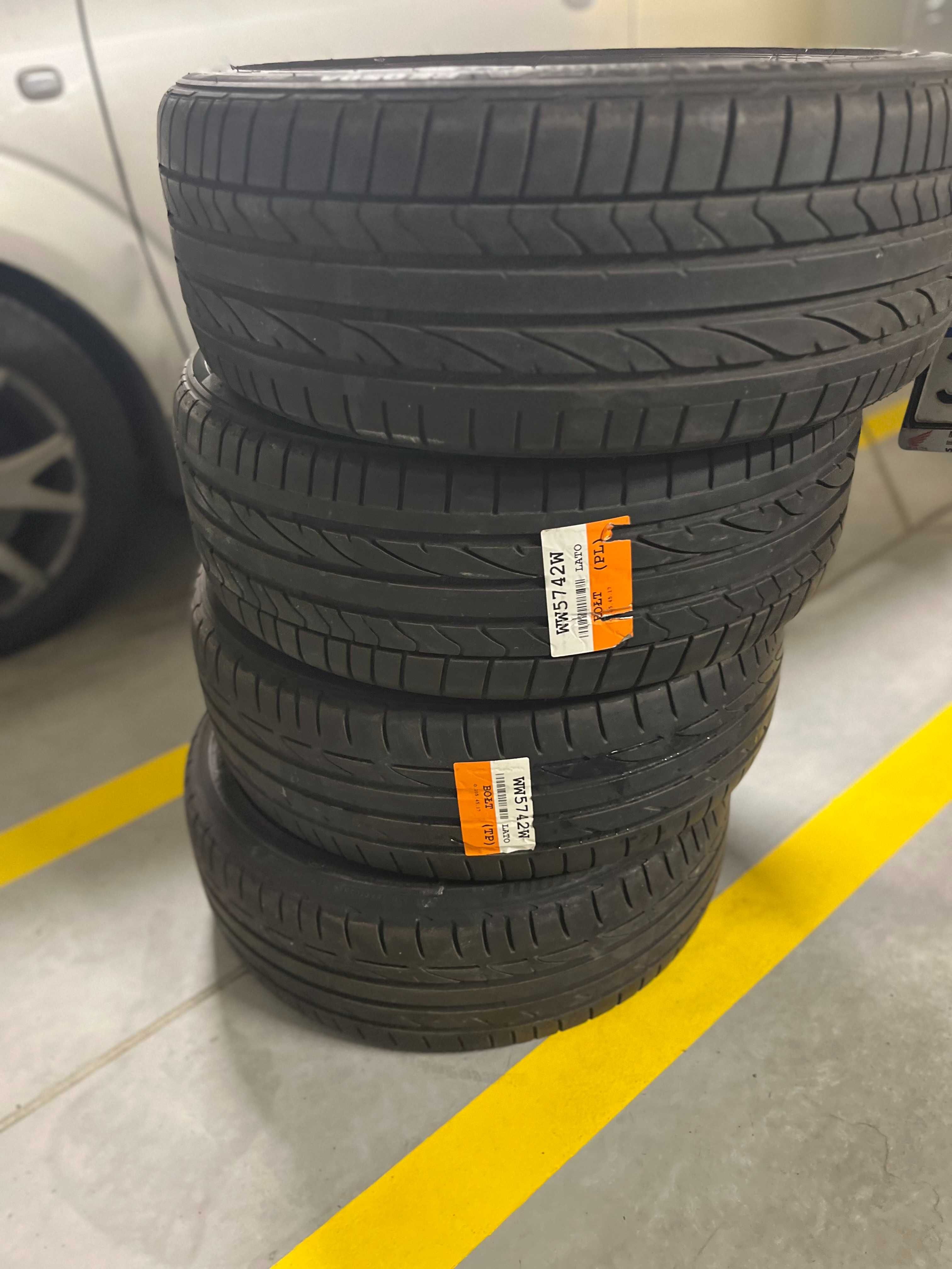 Komplet Bridgestone Protenza 205/45R17 84W 2017 ok 25k przebiegu