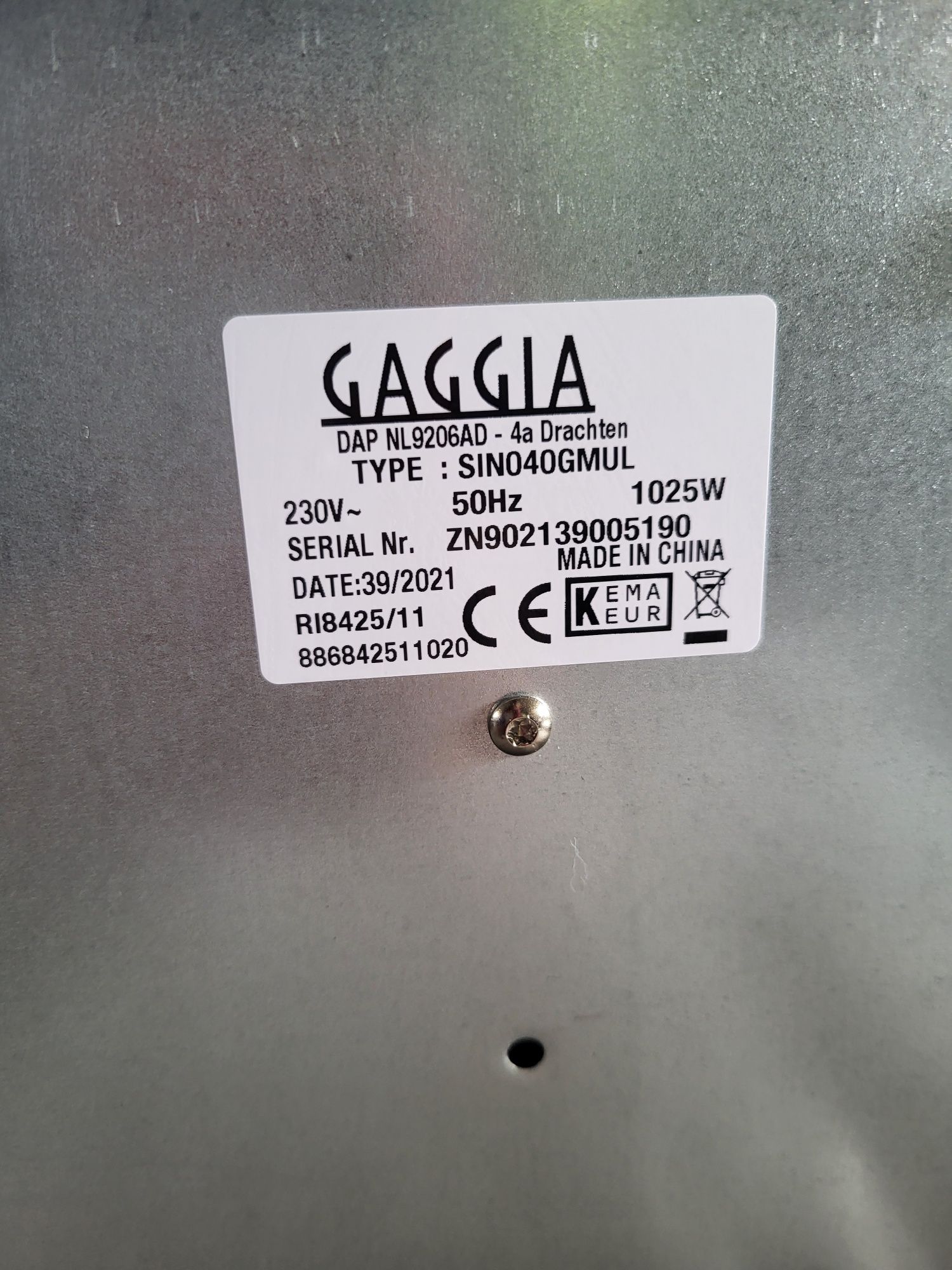 Ekspres kolbowy GAGGIA Gran Deluxe 1025W