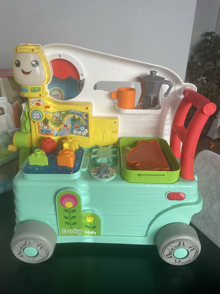 Wesoły Kamper Malucha Fisher‑Price 3 w 1 – bardzo dobry stan!