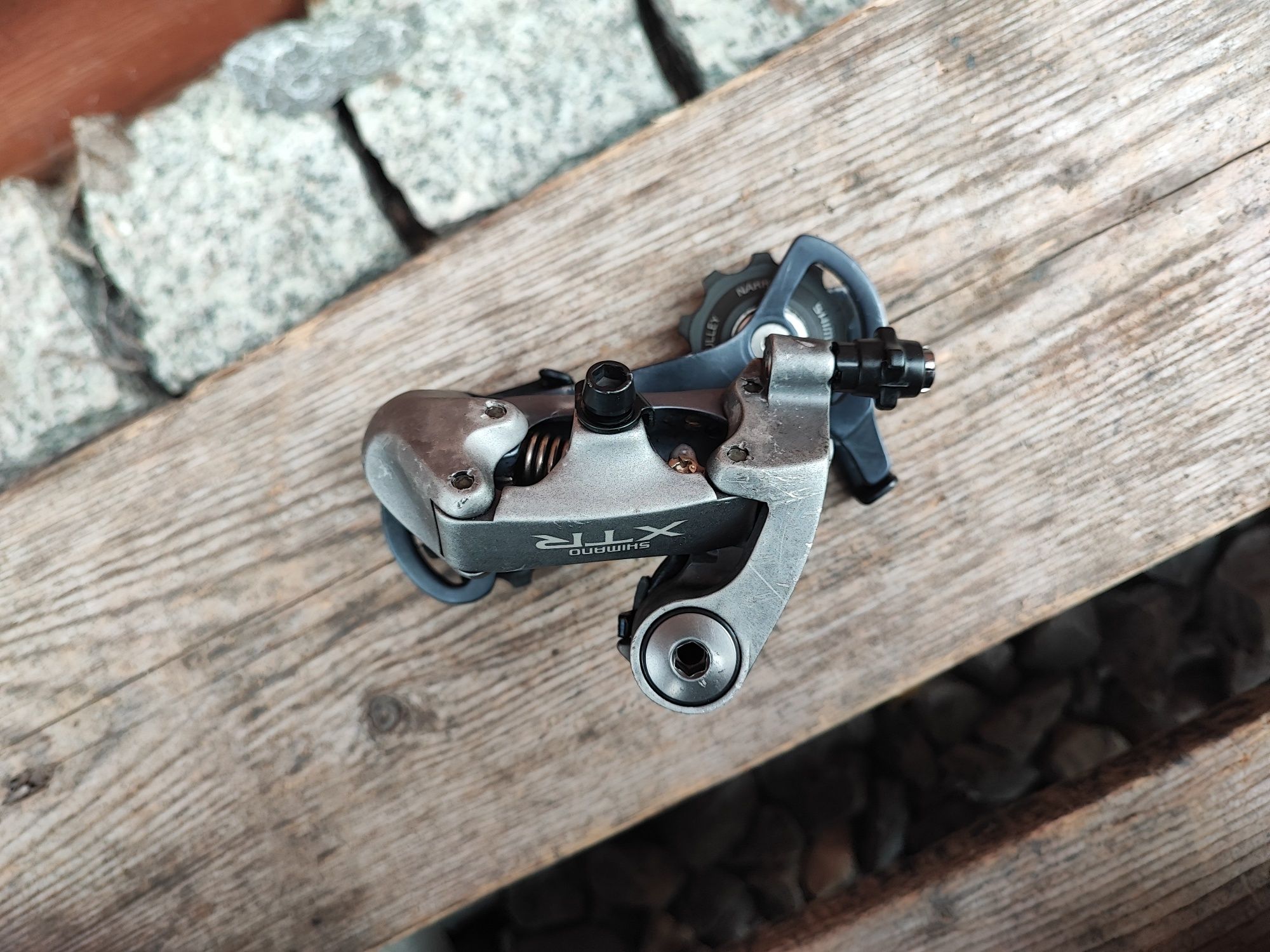 Tylna przerzutka Shimano XTR M950 8/9s Retro MTB Deore