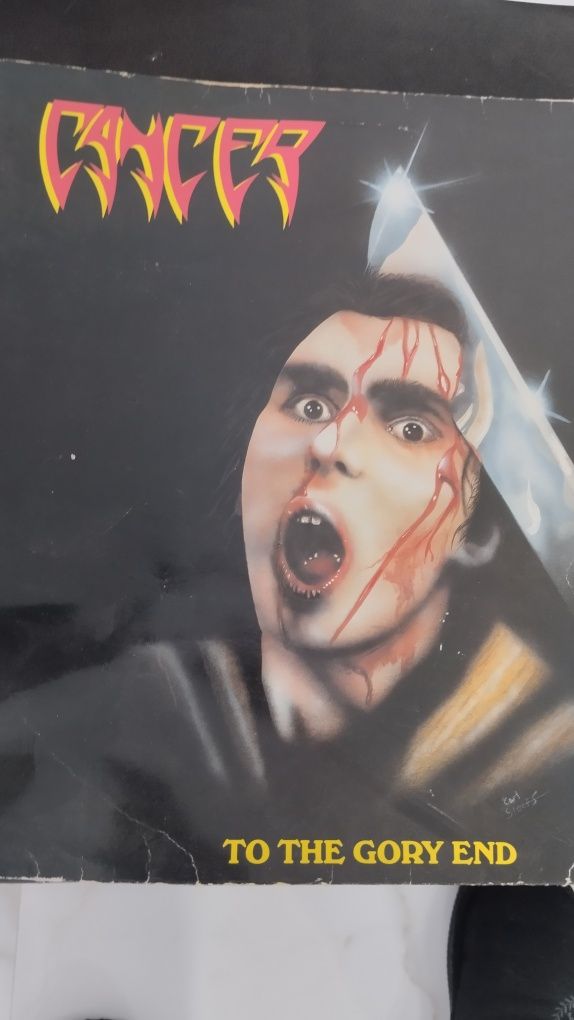 Capa e contracapa album câncer 1990
