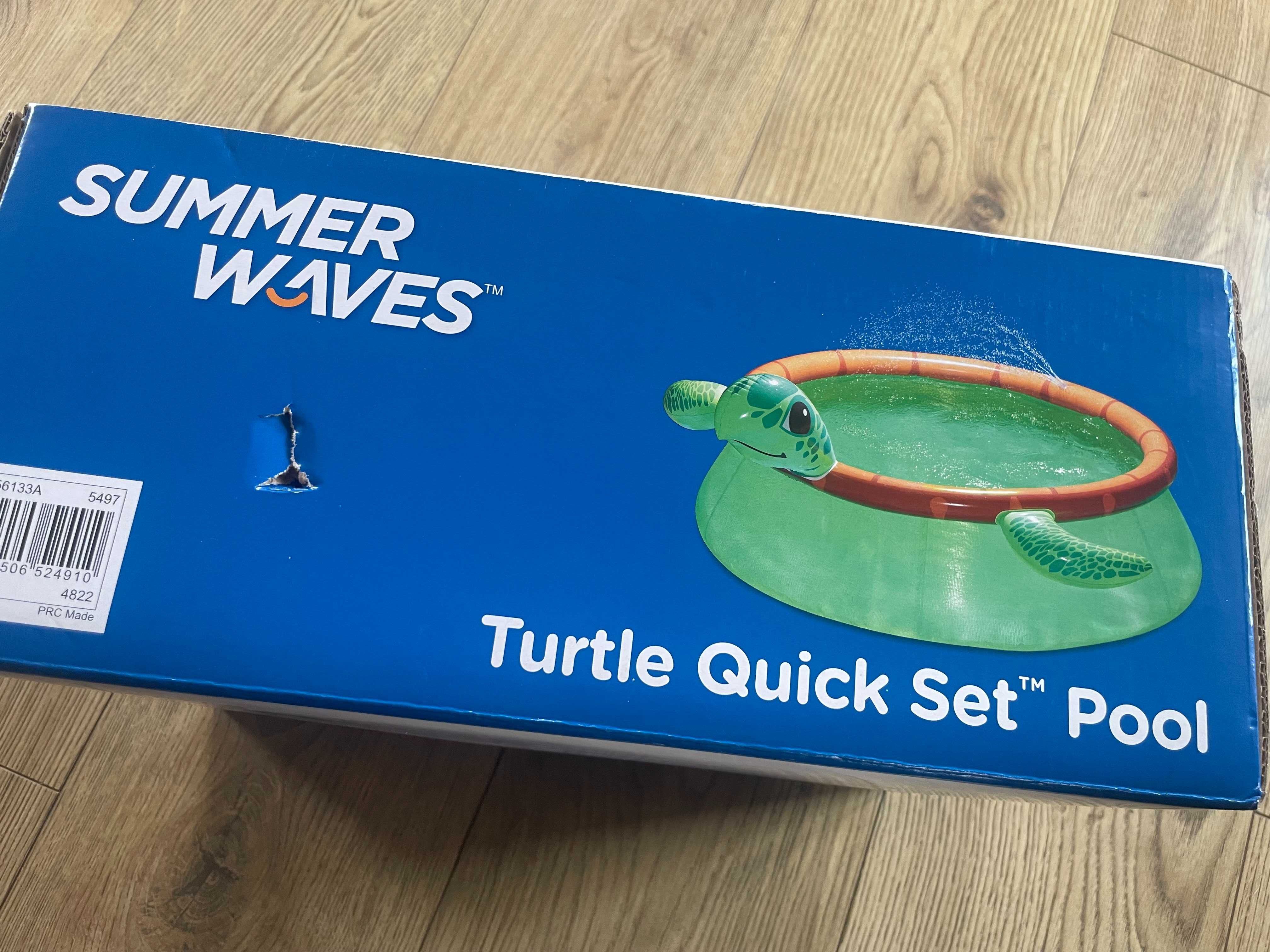 Basen żółw Summer Waves Turtle Quick Set Pool NOWY!