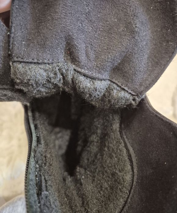 Женские зимний кожаные ботинки сапоги Vitto Rossi (размер 37)