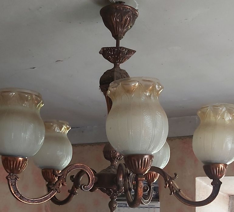 Люстра 5 плафонов