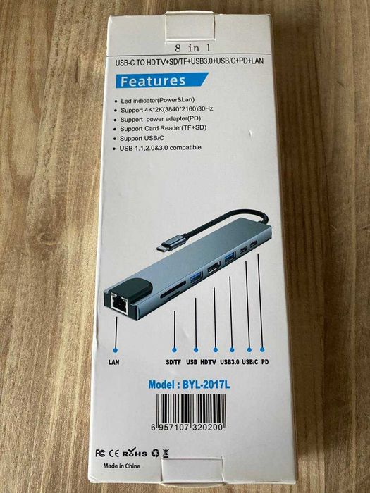 Продам  8-в-1 док станція