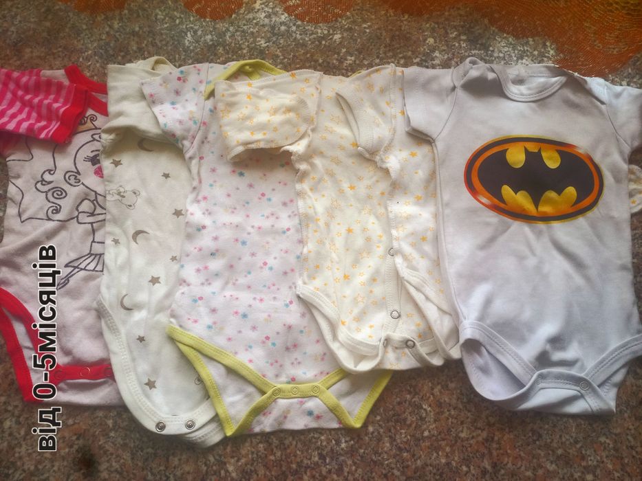 Бодики,чоловічки,носочки,піпетки,повзунки