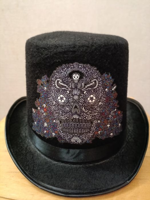 Розпродаж Шляпа циліндр стиль 19 ст. чоловіча стильна страшно крута фе