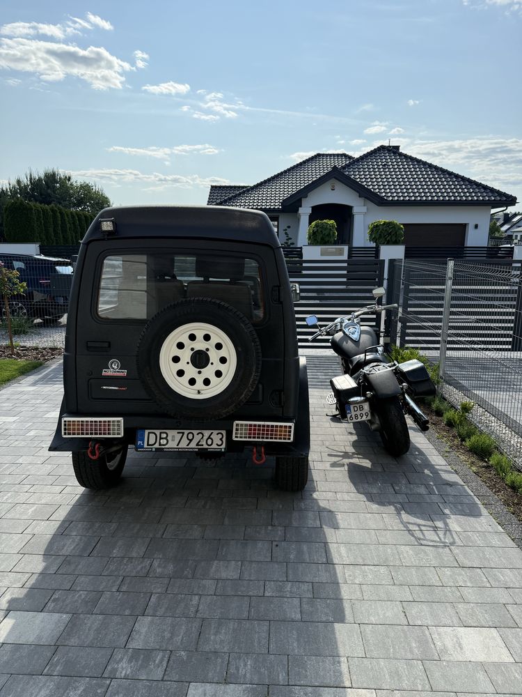 Honda VTX 1300cm,  Susuki Samurai 1300cm