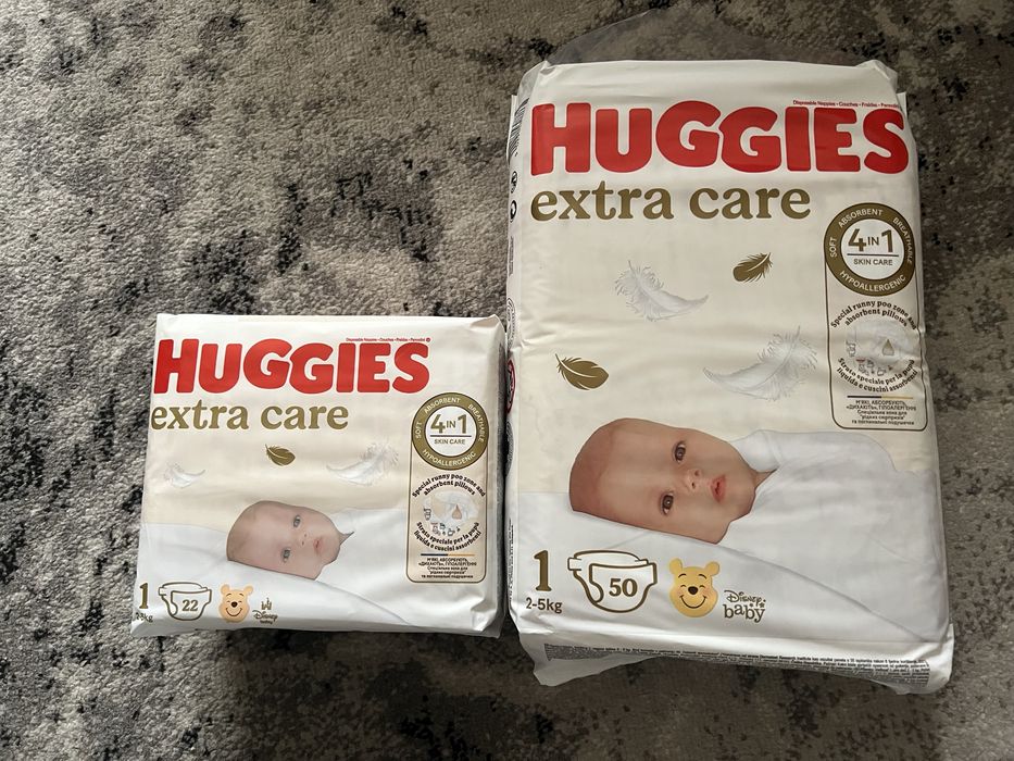 Памперси Huggies, Хаггіс 1