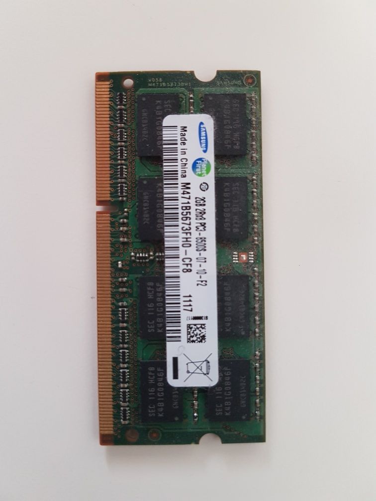 Memória ram 2gb portátil
