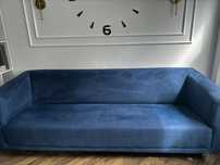 Błękitna sofa 220x80