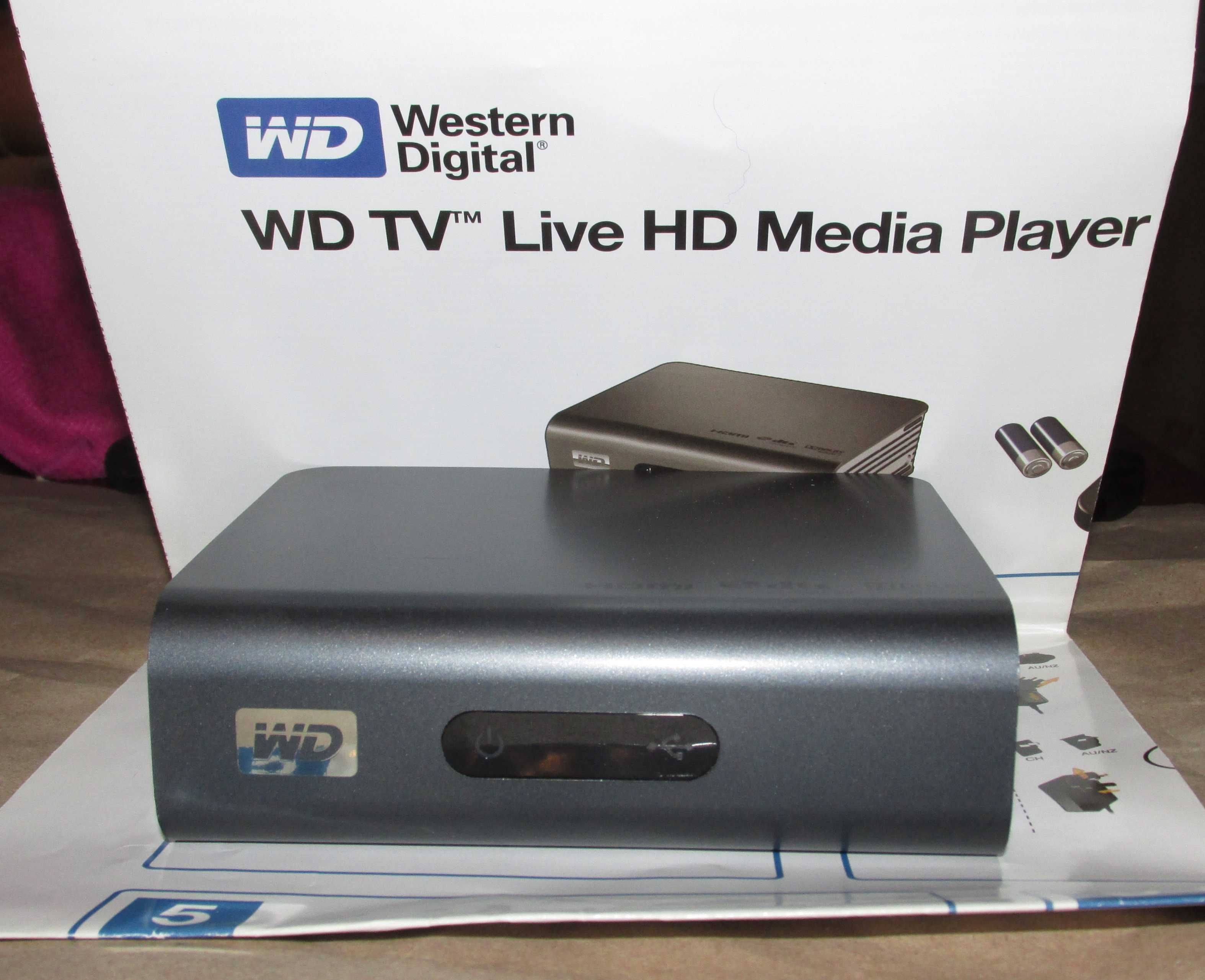 Odtwarzacz multimedialny WD TV Live Media Player USB 2.0 HDMI