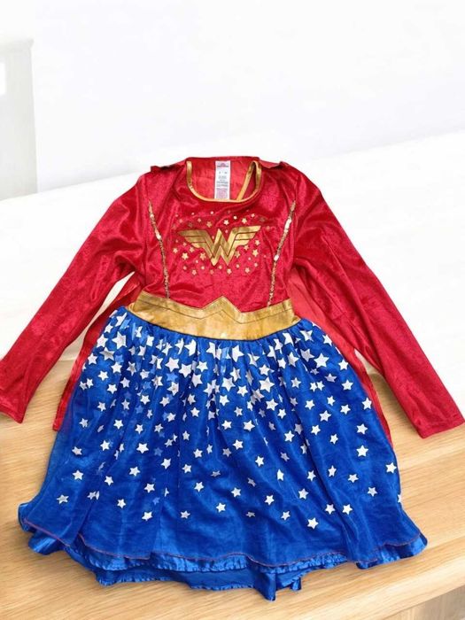 карнавальный костюм чудо женщина Диана 3-4, 5-6, 7-8, 9-10, 11-12 лет