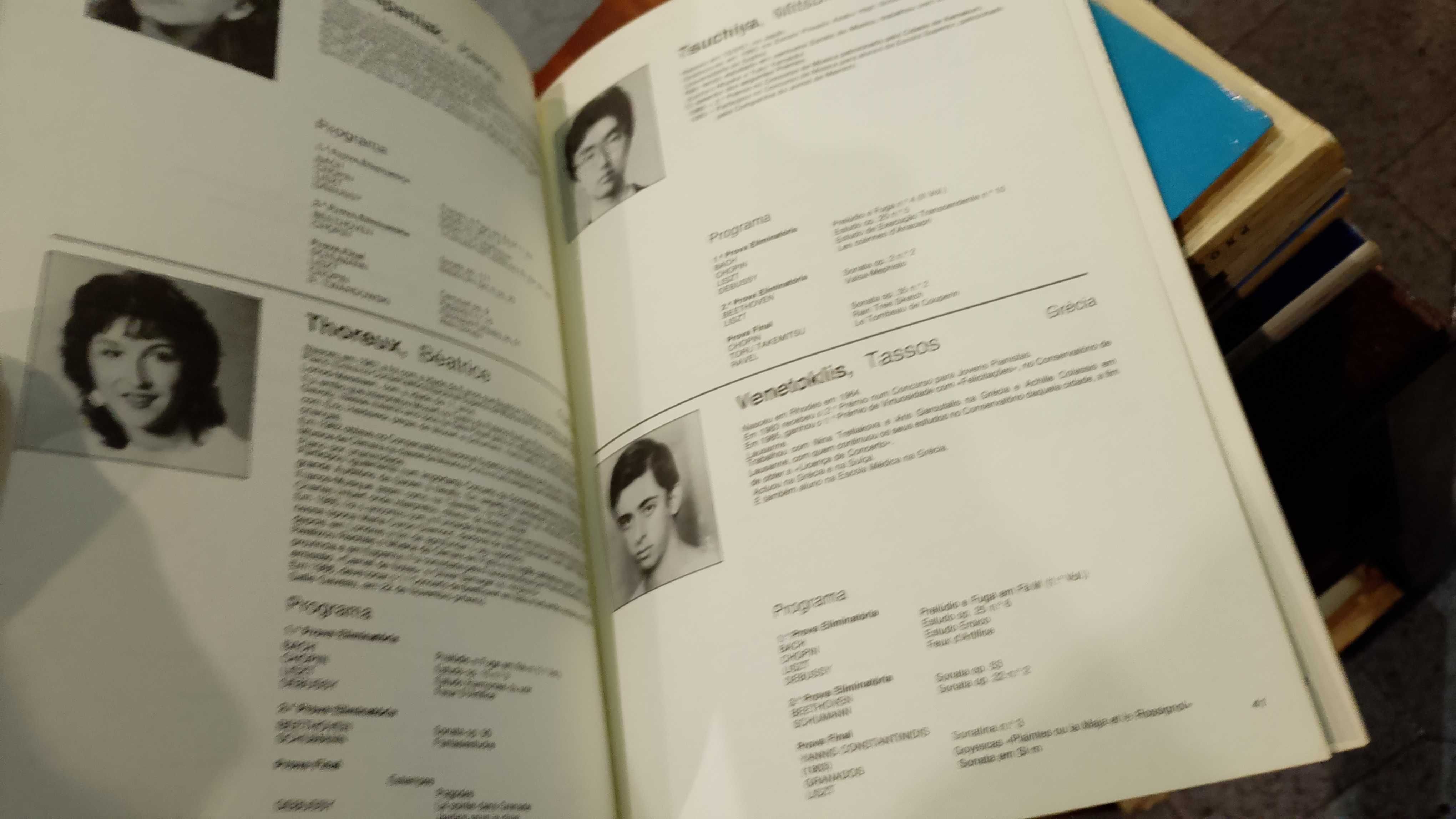 III Concurso Internacional Música 1986 C/Autógrafos
