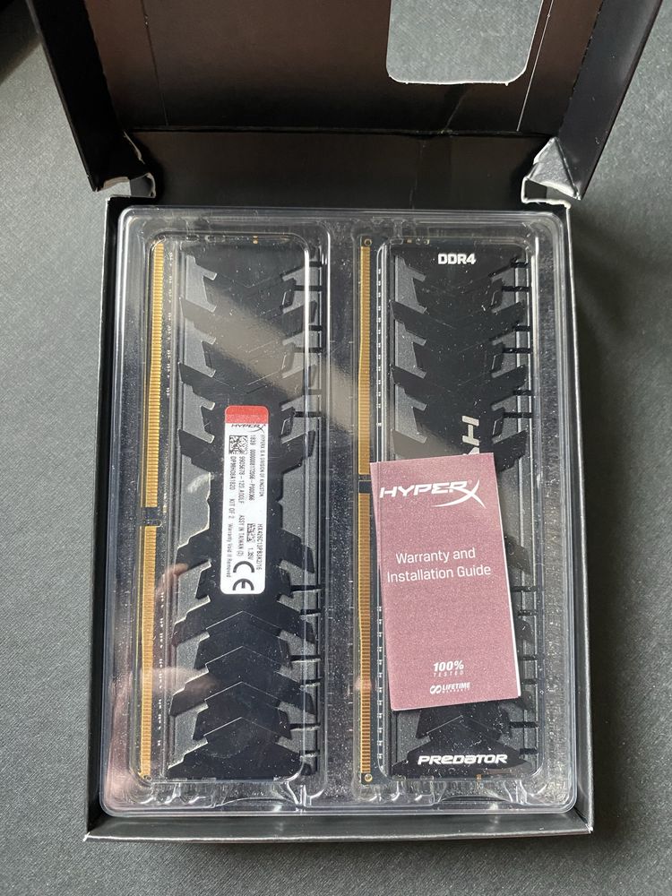 Intel i7-8700 + 16 GB DDR4 HyperX Predator CL13 – Zestaw CPU + RAM