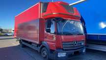 Mercedes-Benz Atego  Mercedes-Benz Atego, 2016r, kontener 17 palet, klima, webasto
