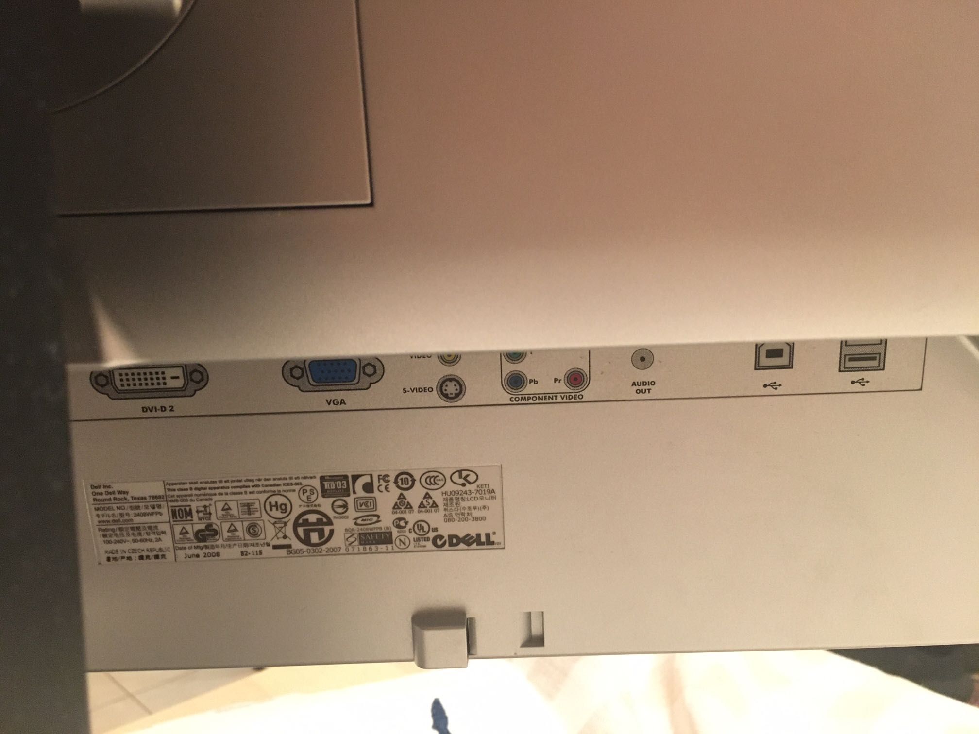 Monitor komputerowy Dell 24 cali