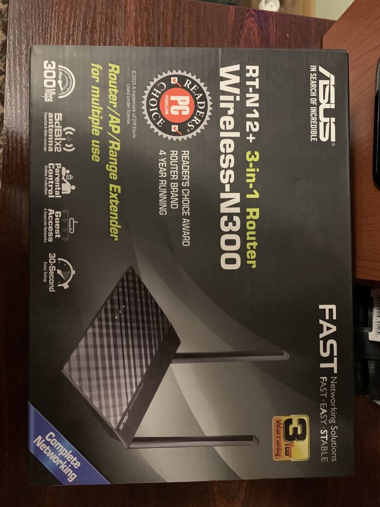 Роутер Asus RT-N-12+