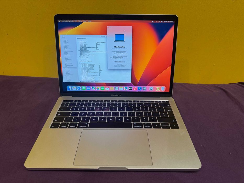 Apple Macbook Pro 13" i5 16gb 256gb silver