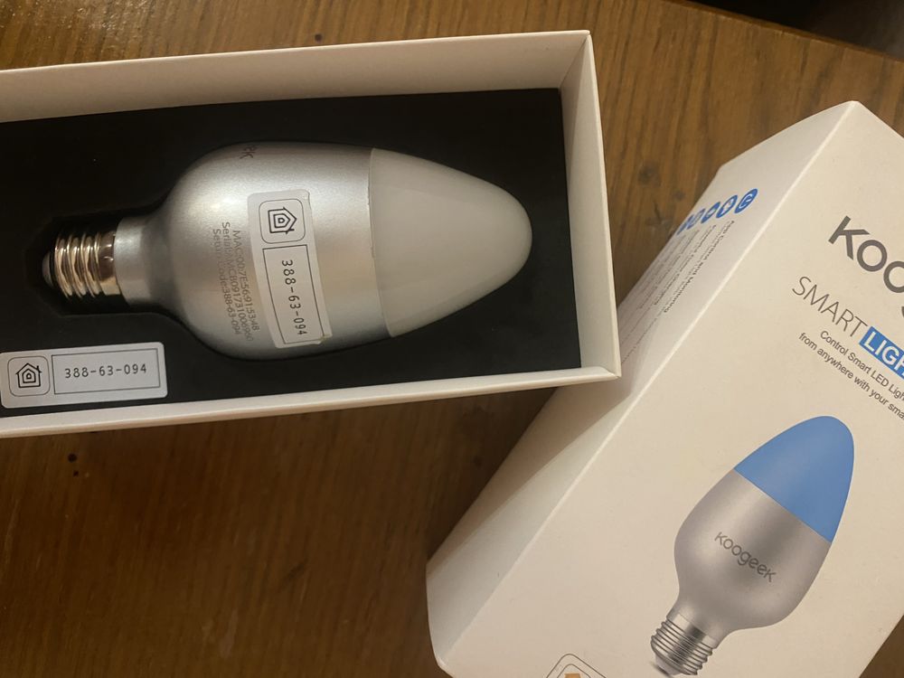 Лампочка Koogeek Smart Bulb HomeKit
